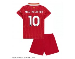 Liverpool Alexis Mac Allister #10 Kotipaita Lapsille 2024-25 Lyhythihainen (+ shortsit)